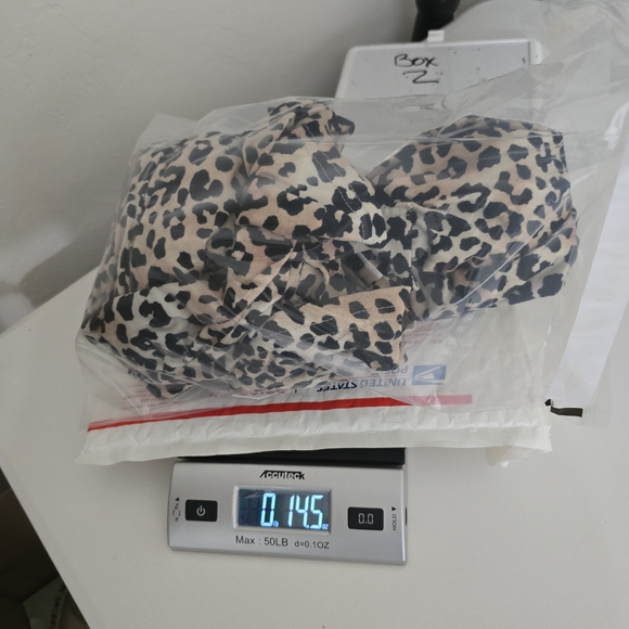 Nine West 2 Piece Leopard Animal Print Pajama Set Sleepwear Loungewear Sexy M - Picture 9 of 10